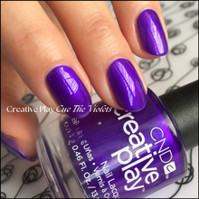 Load image into Gallery viewer, CND™ CREATIVE PLAY - Cue the violets - Satin Finish
