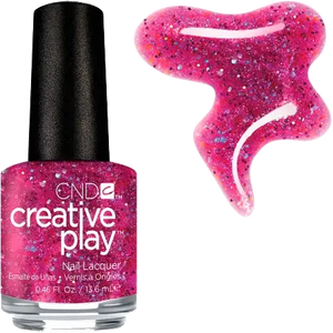 CND™ CREATIVE PLAY - Dazzleberry - Micro Glitter Finish